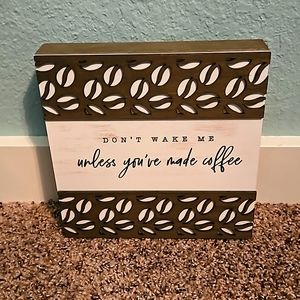 Don't Wake Me Wall Decor